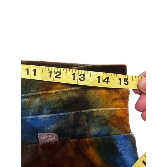 Haley Bob VTG Womens Tie Dye Yoga Hippie Palazzo Pants Bell Bottoms, S - Picture 4 of 7